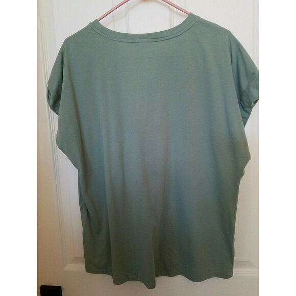 Arizona Jean Co T-Shirt Tee ZEBRA UNICORN Sequin Short Sleeve Womens 3XL - Picture 3 of 4